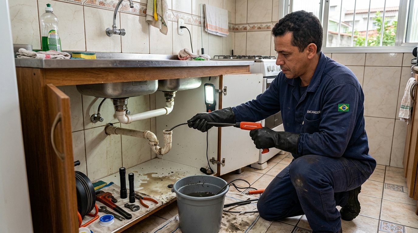 Troca de Flexíveis e Conexões em Americana‑SP